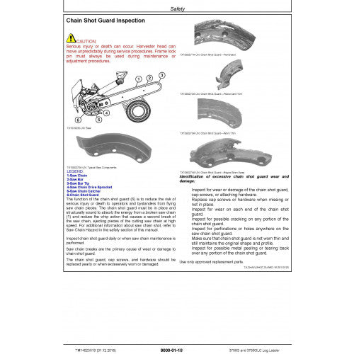 OPERATION & TEST TECHNICAL MANUAL - JOHN DEERE 3756G, 3756GLC (SN. F376001-) LOG LOADER  TM14023X19