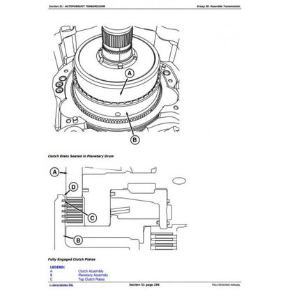 SERVICE REPAIR MANUAL - JOHN DEERE 8130, 8230, 8330, 8430 AND 8530 2WD OR MFWD TRACTORS TM2270