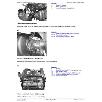 SERVICE REPAIR TECHNICAL MANUAL - JOHN DEERE 300GLC EXCAVATOR TM13264X19