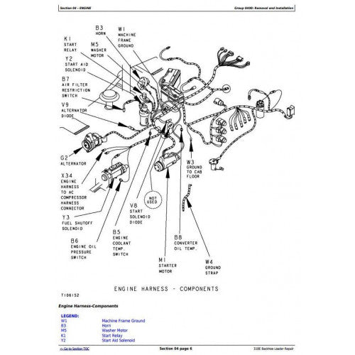 SERVICE REPAIR TECHNICAL MANUAL - JOHN DEERE 310E BACKHOE LOADER TM1649