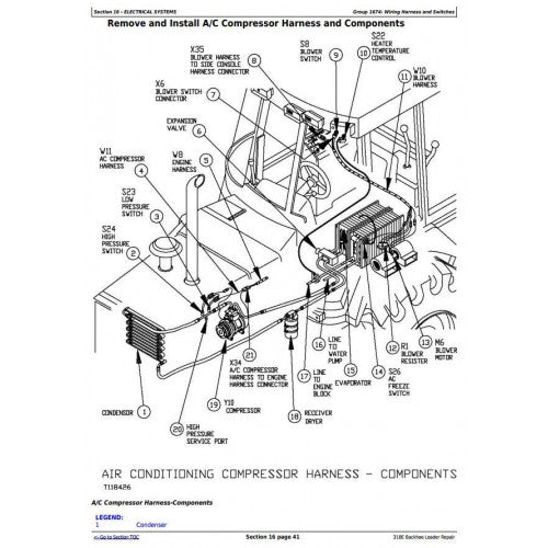 SERVICE REPAIR TECHNICAL MANUAL - JOHN DEERE 310E BACKHOE LOADER TM1649