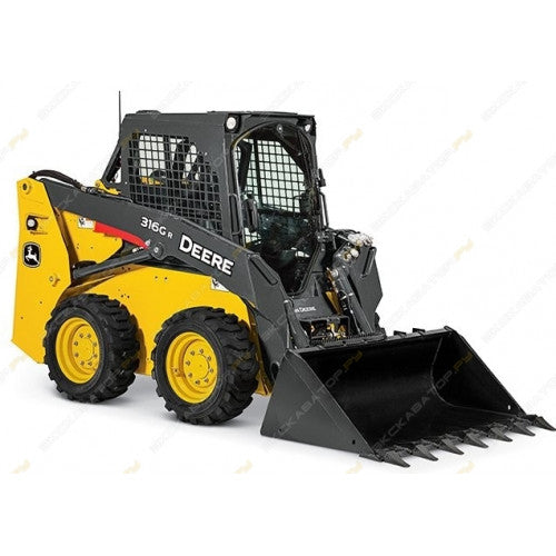 REPAIR SERVICE MANUAL -JOHN DEERE 316GR AND 318G SKID STEER LOADER (TM13852X19)