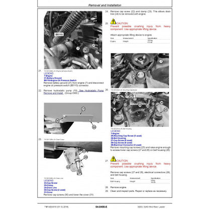 REPAIR TECHNICAL MANUAL - JOHN DEERE 320G, 324G SKID STEER LOADER (TM14294X19)