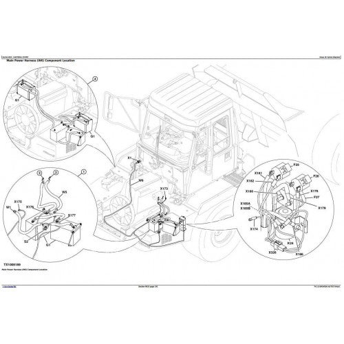 DIAGNOSTIC AND TEST SERVICE MANUAL-JOHN DEERE 300D ARTICULATED DUMP TRUCK (BELL, DW) TM2115