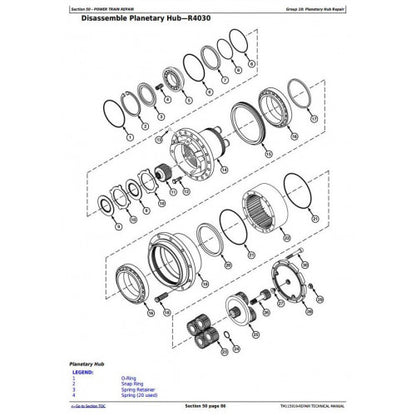 SERVICE REPAIR TECHNICAL MANUAL - JOHN DEERE R4030 AND R4038 SELF-PROPELLED SPRAYER  TM115919