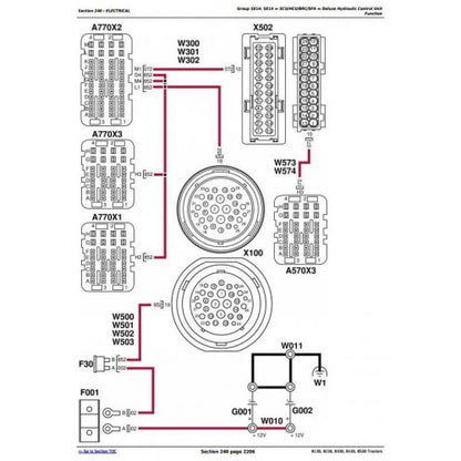 DIAGNOSIS AND TESTS SERVICE MANUAL - JOHN DEERE 8430 TRACTORS TM2280