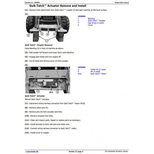 REPAIR MANUAL - JOHN DEERE 326D SKID STEER LOADER WITH EH CONTROLS TM11439