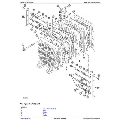 SERVICE REPAIR TECHNICAL MANUAL- JOHN DEERE 800C EXCAVATORS TM1923