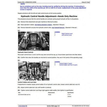 DIAGNOSTIC SERVICE MANUAL - JOHN DEERE 326D SKID STEER LOADER W.MANUAL CONTROLS TM11430