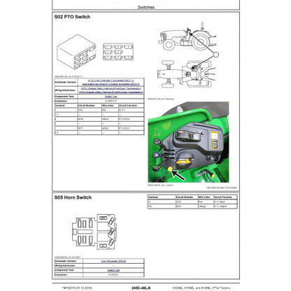 DIAGNOSTIC TECHNICAL MANUAL - JOHN DEERE 5125ML (FT4) TRACTORS TM152319