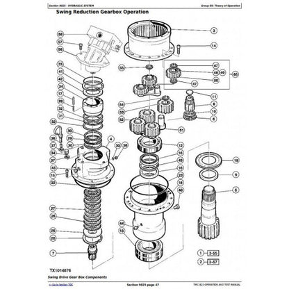 DIAGNOSTIC, OPERATION AND TEST SERVICE MANUAL - JOHN DEERE 959K TRACKED FELLER BUNCHER TM11622