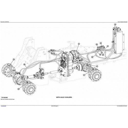 DIAGNOSTIC AND TEST SERVICE MANUAL - JOHN DEERE 444JR FORKLIFT 4WD LOADER (SN.620388-) TM11202