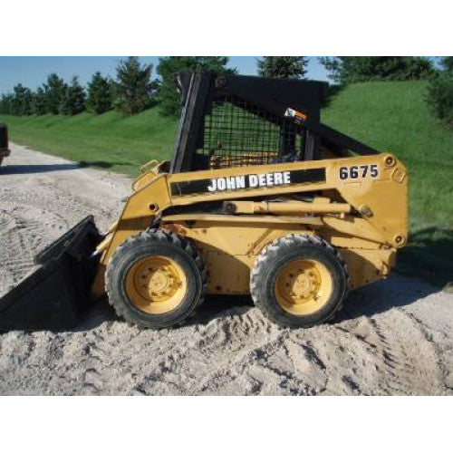 TECHNICAL SERVICE MANUAL -  JOHN DEERE 7775 SKID STEER LOADER TM1553