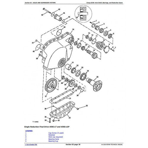 SERVICE REPAIR TECHNICAL MANUAL - JOHN DEERE 650G CRAWLER DOZER TM1404