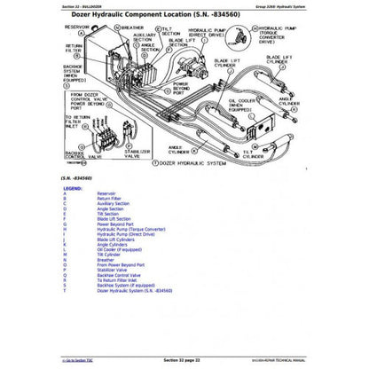 SERVICE REPAIR TECHNICAL MANUAL - JOHN DEERE 650G CRAWLER DOZER TM1404