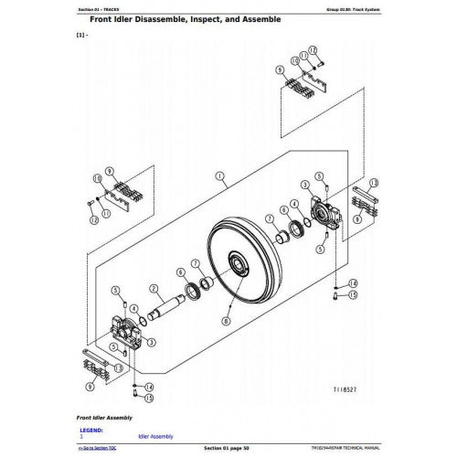 SERVICE REPAIR WORKSHOP MANUAL - JOHN DEERE 450J CRAWLER DOZER TM10294