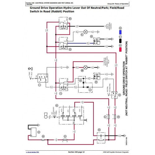 DIAGNOSTIC AND TESTS SERVICE MANUAL - JOHN DEERE 4990 SELF-PROPELLED HAY AND FORAGE WINDROWER TM1820
