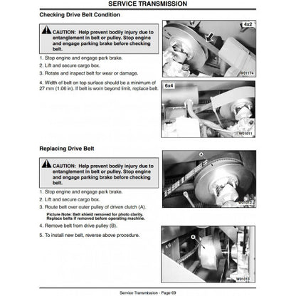 OPERATOR MANUAL - JOHN DEERE 4X2, 6X4 GATOR TRAIL UTILITY VEHICLES (OMM136970)