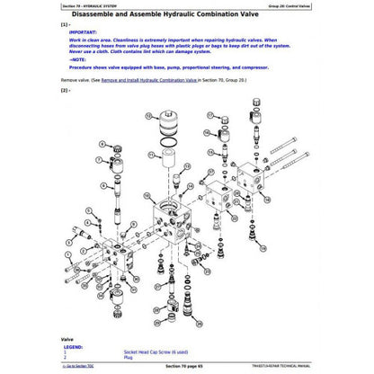 REPAIR MANUAL - JOHN DEERE M944 TRAILED SPRAYERS TM403719