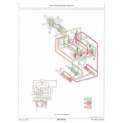 TECHNICAL SERVICE MANUAL - JOHN DEERE 8850 4WD ARTICULATED TRACTORS TM1256