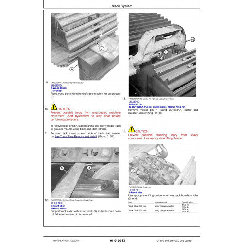 REPAIR TECHNICAL MANUAL - JOHN DEERE  2156GLC (SN. C216001-, D216001) LOG LOADER TM14048X19