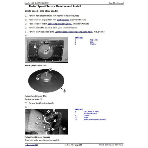 DIAGNOSTIC&TEST SERVICE MANUAL - JOHN DEERE 326D, 328D, 332D SKID STEER LOADER W.EH CONTROLS TM11438