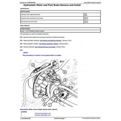 REPAIR MANUAL - JOHN DEERE 326D SKID STEER LOADER WITH EH CONTROLS TM11439