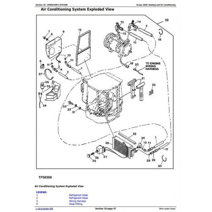 SERVICE REPAIR TECHNICAL MANUAL - JOHN DEERE 304H 4WD LOADER TM1864