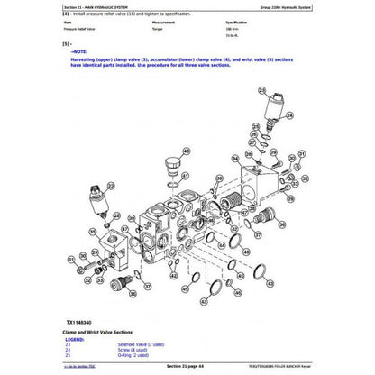 SERVICE REPAIR TECHNICAL MANUAL -  JOHN DEERE 753G TRACKED FELLER BUNCHER TMF387449