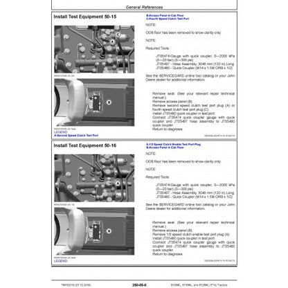 DIAGNOSTIC TECHNICAL MANUAL - JOHN DEERE 5125ML (FT4) TRACTORS TM152319