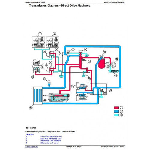 DIAGNOSTIC SERVICE MANUAL -  JOHN DEERE 648G-III  TIMBERJACK 460D (SN.604614-) SKIDDER TM1084