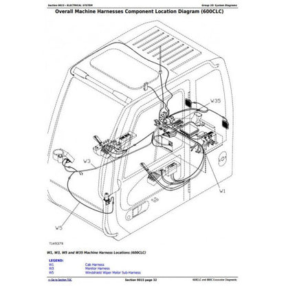 DIAGNOSTIC, OPERATION AND TEST SERVICE MANUAL-  JOHN DEERE 600CLC AND 800C EXCAVATOR  TM1922