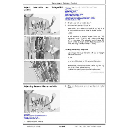 REPAIR TECHNICAL MANUAL - JOHN DEERE 6135J TRACTOR TM804919