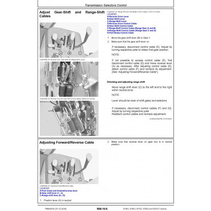 REPAIR TECHNICAL MANUAL - JOHN DEERE 6135J TRACTOR TM804919