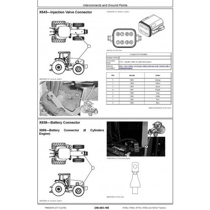 DIAGNOSTIC TECHNICAL MANUAL - JOHN DEERE 6210J TRACTOR TM804819