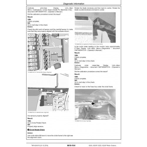 DIAGNOSTIC MANUAL - JOHN DEERE 620GP  MOTOR GRADERS (TM14240X19)