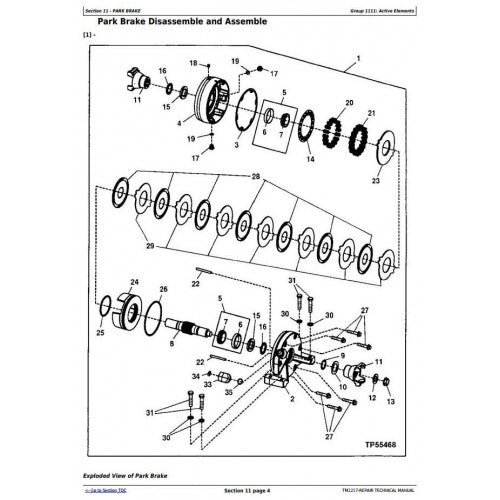 SEVICE REPAIR TECHNICAL MANUAL - JOHN DEERE 843J (SN.770001-) WHEELED FELLER BUNCHER TM2217