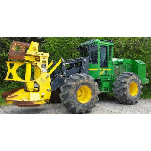 SEVICE REPAIR TECHNICAL MANUAL - JOHN DEERE 843J (SN.770001-) WHEELED FELLER BUNCHER TM2217