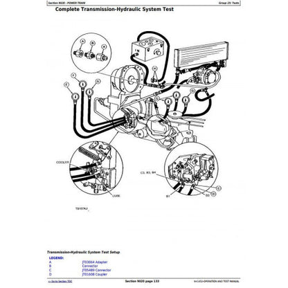 DIAGNOSTIC&TEST SERVICE MANUAL -  JOHN DEERE 670B MOTOR GRADERS TM1452