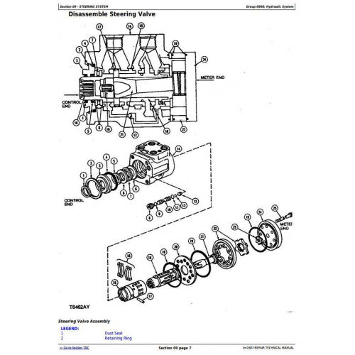 REPAIR TECHNICAL MANUAL - JOHN DEERE  670CH MOTOR GRADER TM1607