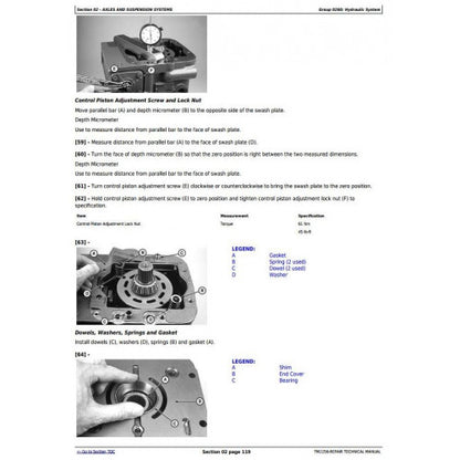 SERVICE REPAIR TECHNICAL MANUAL -  JOHN DEERE 870D MOTOR GRADER TM2256