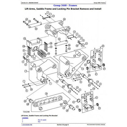 SERVICE REPAIR TECHNICAL MANUAL -  JOHN DEERE 870D MOTOR GRADER TM2256