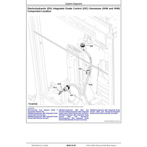 DIAGNOSTIC MANUAL - JOHN DEERE 672GP MOTOR GRADERS (TM14075X19)