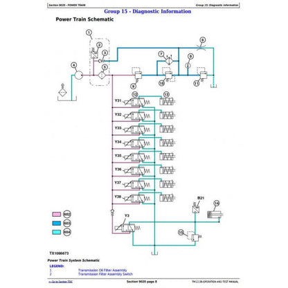 DIAGNOSTIC SERVICE MANUAL - JOHN DEERE 670G MOTOR GRADER TM12136