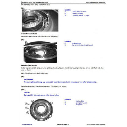 REPAIR TECHNICAL MANUAL - JOHN DEERE 670GP MOTOR GRADER TM12137