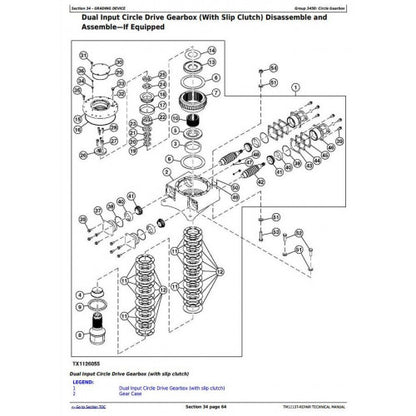 REPAIR TECHNICAL MANUAL - JOHN DEERE 670GP MOTOR GRADER TM12137