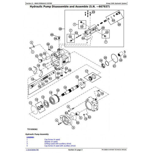 REPAIR TECHNICAL MANUAL - JOHN DEERE 670GP MOTOR GRADER TM13068X19