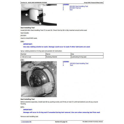 REPAIR TECHNICAL MANUAL - JOHN DEERE 670GP MOTOR GRADER TM13068X19