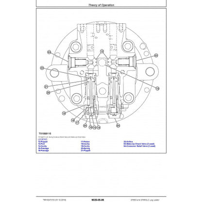 DIAGNOSTIC SERVICE MANUAL - JOHN DEERE 2156G,2156GLC (SN. C216001-, D216001-) LOG LOADER TM14047X19