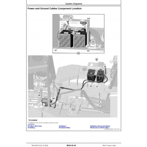 OPERATION & TEST TECHNICAL MANUAL -JOHN DEERE 750J-II (SN. D000001-) CRAWLER DOZER JOHN DEERE 750J-II (SN. D000001-) CRAWLER DOZER  (TM14275X19)